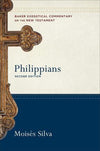 BECNT Philippians by Silva, Moises (9780801026812) Reformers Bookshop