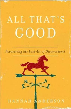 All That's Good: Recovering the Lost Art of Discernment by Anderson, Hannah (9780802418555) Reformers Bookshop