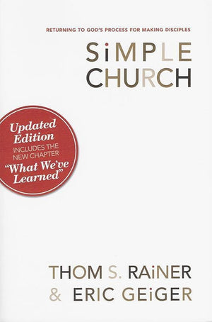 9780805447996-Simple Church:Returning to God's Process for Making Disciples-Rainer, Thom S.; Geiger, Eric