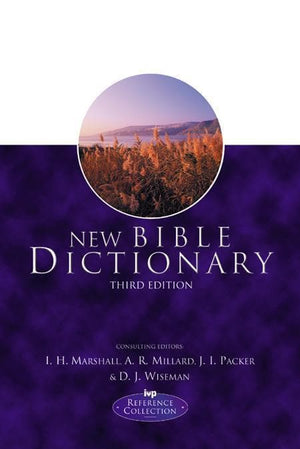 9780851106595-New Bible Dictionary-Marshall, I. Howard; Millard, A. R.; Pac