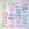 Extra Passport to the World Booklet & Sticker Sheet by Craig Froman