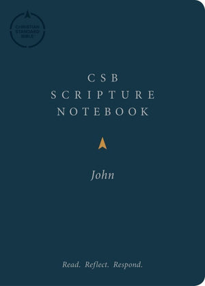 CSB Scripture Notebook, John by Bible (9781087721774) Reformers Bookshop