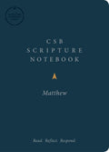 CSB Scripture Notebook, Matthew by Bible (9781087721804) Reformers Bookshop