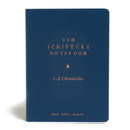 CSB Scripture Notebook, 1-2 Chronicles CSB Bibles By Holman