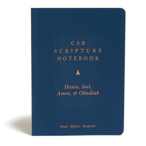 CSB Scripture Notebook, Hosea Joel Amos Obadiah CSB Bibles By Holman