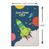 CSB Explorer Bible for Kids, Blast Off (LeatherTouch, Indexed)
