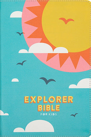 CSB Explorer Bible for Kids, Hello Sunshine (LeatherTouch, Indexed) by CSB Bibles by Holman