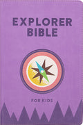 CSB Explorer Bible for Kids, Lavender Compass (LeatherTouch) by CSB Bibles by Holman