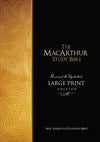 NASB Macarthur Study Bible Indexed Large Print by Bible (9781418542276) Reformers Bookshop