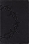 ESV Compact Bible (TruTone, Charcoal, Crown Design) by ESV (9781433503825) Reformers Bookshop