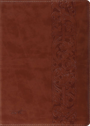 ESV MacArthur Study Bible (TruTone, Natural Brown, Woodcut Design) by ESV (9781433521515) Reformers Bookshop