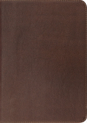 ESV Study Bible (Cowhide, Deep Brown) by ESV (9781433521782) Reformers Bookshop