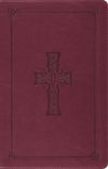 ESV Large Print Thinline Reference Bible (TruTone, Burgundy, Celtic Cross Design) by ESV (9781433532818) Reformers Bookshop
