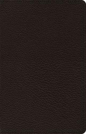 ESV Heirloom Thinline Bible: Goatskin, Black by (9781433541575) Reformers Bookshop