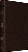 ESV Heirloom Single Column Legacy Bible (Goatskin, Deep Brown) by ESV (9781433544491) Reformers Bookshop