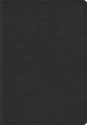 ESV Heirloom Wide Margin Reference Bible - Black Goat Skin by Bible (9781433545559) Reformers Bookshop