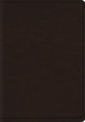 ESV Heirloom Wide Margin Reference Bible - Deep Brown Goat Skin by Bible (9781433545566) Reformers Bookshop