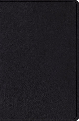 ESV Verse-by-Verse Reference Bible (Top Grain Leather, Black) by ESV (9781433545689) Reformers Bookshop
