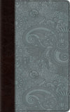 ESV Thinline Bible (TruTone, Chocolate/Blue, Garden Design) by ESV (9781433545733) Reformers Bookshop