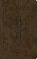 ESV Premium Gift Bible (TruTone, Olive, Celtic Cross Design) by ESV (9781433548277) Reformers Bookshop