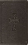 ESV Value Thinline Bible (TruTone, Charcoal, Celtic Cross Design) by ESV (9781433548352) Reformers Bookshop