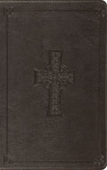 ESV Value Thinline Bible (TruTone, Charcoal, Celtic Cross Design) by ESV (9781433548352) Reformers Bookshop