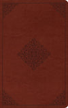 ESV Large Print Value Thinline Bible (TruTone, Tan, Ornament Design) by ESV (9781433550287) Reformers Bookshop