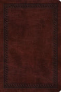9781433551659-ESV Value Compact Bible: Mahogany: Border Design-Bible