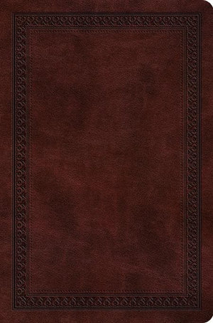 9781433551659-ESV Value Compact Bible: Mahogany: Border Design-Bible