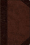 ESV Personal Reference Bible (TruTone, Brown/Walnut, Portfolio Design) by ESV (9781433553271) Reformers Bookshop