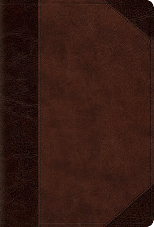 ESV Devotional Psalter (TruTone, Brown/Walnut, Portfolio Design) by ESV (9781433557217) Reformers Bookshop