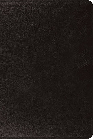 ESV Large Print Bible (Top Grain Leather, Black) by ESV (9781433557613) Reformers Bookshop