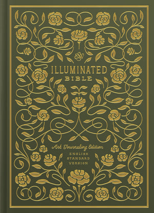 ESV Illuminated Bible, Art Journaling Edition Green by Bible (9781433557958) Reformers Bookshop