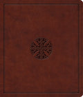 ESV Journaling Bible: Brown Mosaic Cross Design by Bible (9781433562013) Reformers Bookshop