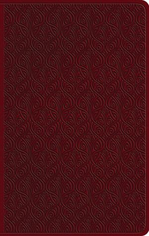 ESV Large Print Value Thinline Bible (TruTone, Ruby, Vine Design) by ESV (9781433562174) Reformers Bookshop