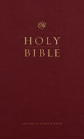 ESV Pew Bible (Hardcover, Burgundy) by ESV (9781433563454) Reformers Bookshop