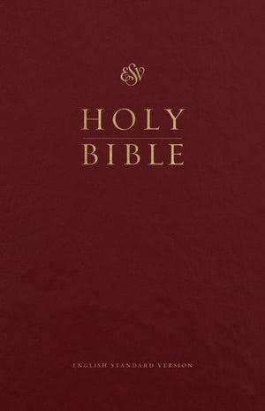 ESV Premium Pew and Worship Bible: Burgundy by Bible (9781433563485) Reformers Bookshop