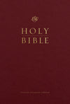 ESV Pew and Worship Bible, Large Print (Hardcover, Burgundy) by ESV (9781433563515) Reformers Bookshop