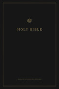 ESV Large Print Bible (Hardcover, Black) by ESV (9781433563539) Reformers Bookshop