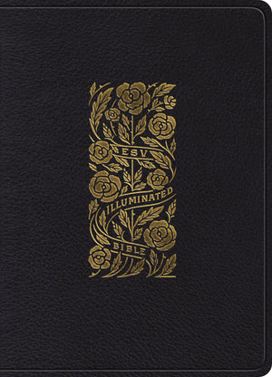 ESV Illuminated Bible, Art Journaling Edition (Top Grain Leather, Black) by ESV (9781433564147) Reformers Bookshop