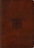 ESV Study Bible, Large Print (TruTone, Walnut, Celtic Imprint Design) by ESV (9781433564710) Reformers Bookshop