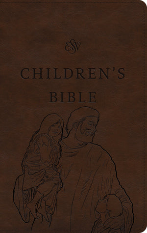 ESV Children's Bible (TruTone, Brown, Let the Children Come Design) by ESV (9781433565496) Reformers Bookshop