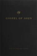 ESV Gospel Of John Paperback Black Bible