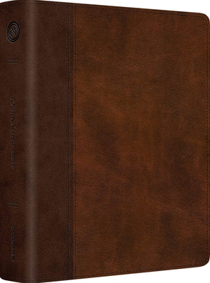 ESV Journaling Bible Trutone Brown Tan Timeless Design ESV