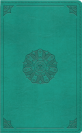 ESV Pocket Bible (TruTone, Turquoise, Emblem Design)