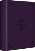 ESV Single Column Journaling Bible Large Print Trutone Lavender Ornament Design ESV