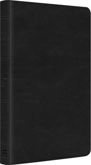 La Santa Biblia: RVR Tamano Delgado Trutone Negro Bible