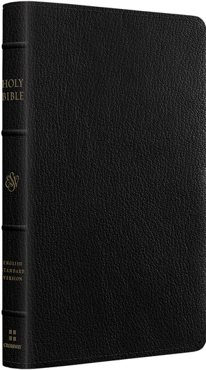 ESV Heirloom Bible Thinline Edition Goatskin Black ESV