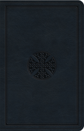 ESV Premium Gift Bible (TruTone, Navy, Mosaic Cross Design)