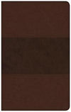 CSB Ultrathin Reference Bible, Saddle Brown LeatherTouch by Bible (9781433647598) Reformers Bookshop